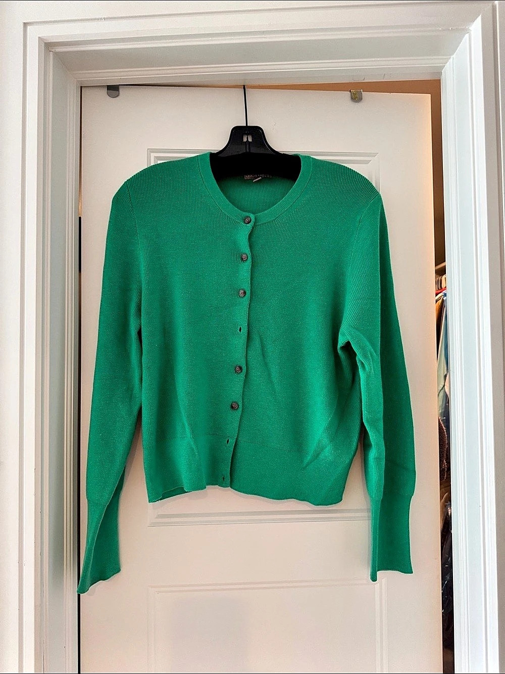 J.Crew Green Cardigan Size XL Like New